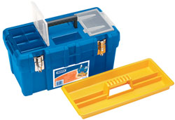 25.8L Tool/Organiser Box with Tote Tray