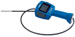 Draper Flexi Inspection Camera to allow real-time viewing or video recording.  