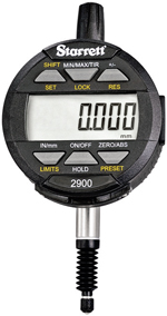Starrett IP67 6-Button Advanced Metric Electronic Digital Indicator