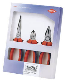 Expert 3 Piece Knipex Plier Assembly Pack