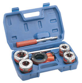 7 PIECE IMPERIAL RATCHET PIPE THREADING KIT 