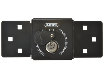 ABU14126BLK Integral Van Lock Black 141/200 + 26/70 with 70mm Series 26 Diskus Padlock