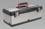 Stainless Steel Toolbox 580mm with Tote Tray