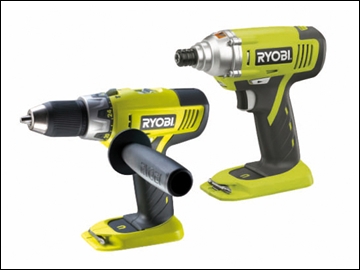 RYOBI CDDI-BID Cordless Combi Drill + Impact driver 18 Volt