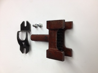 RECORD HALF NUT (L) , GUIDE (M) , SCREWS (N) FOR T114 L RECORD VICE           IN STOCK