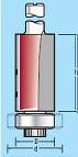 Internal Bearing Guide  Edge Trimmer - 90° IBGT90LK