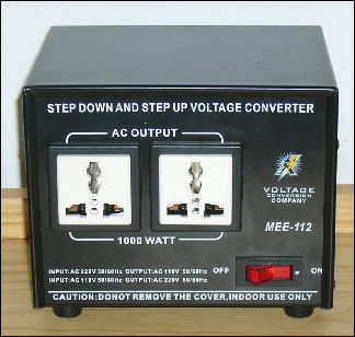 Voltage Conversion Company MEE-112 1000 W