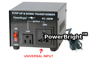 VC-300W  300 Watt Voltage Converter