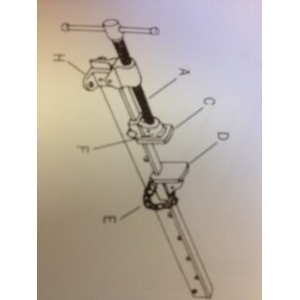 RECORD MAIN SCREW AND HANDLE CLAMPS