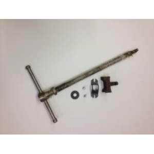 RECORD Mainscrew & Handle/Nut/Pin/Washer