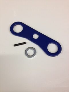 RECORD T52-1/2ED END BRACKET WITH END WASHERS & PIN
