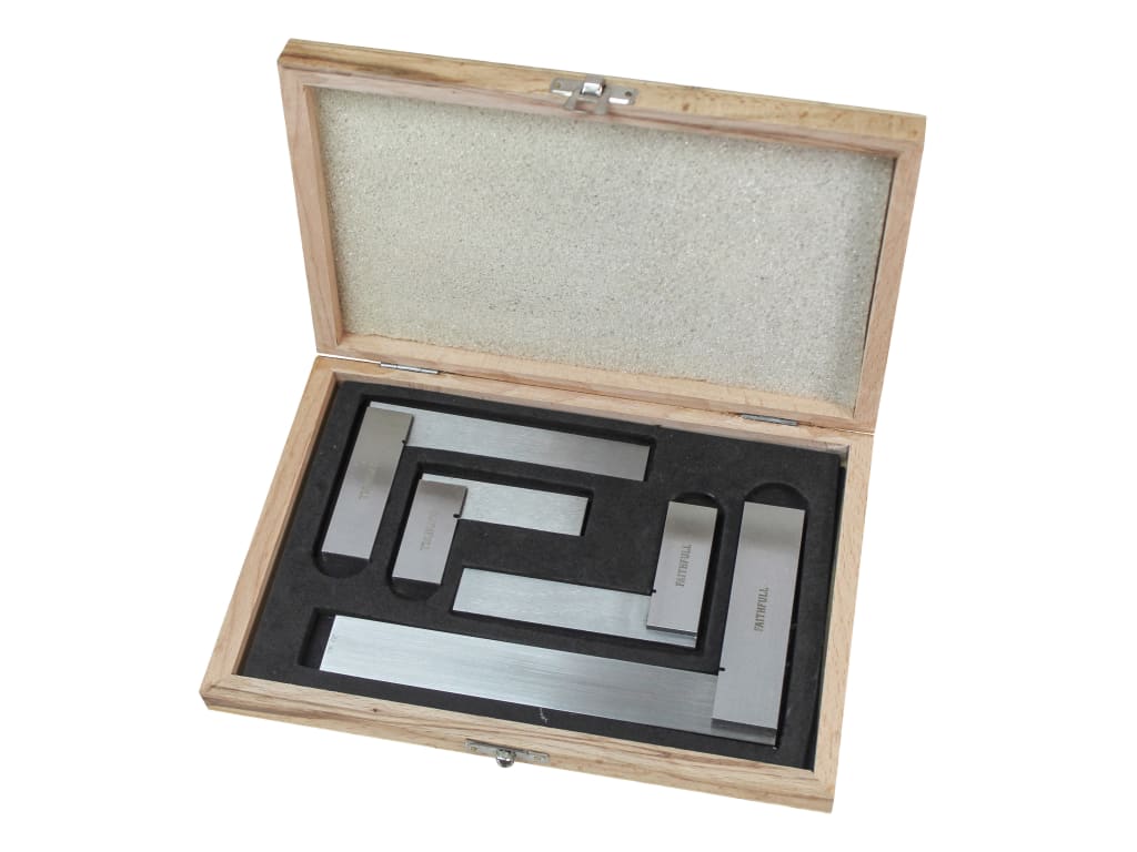 Engineer's Squares Set, 4 Piece