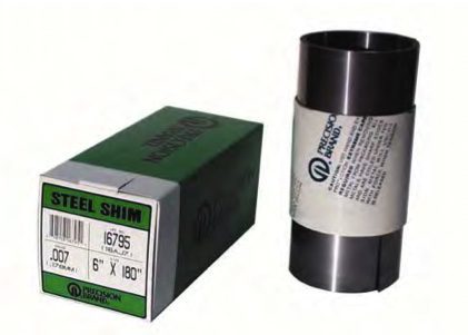 Precision Brand Steel Shim Rolls  12" x 120" (1 piece).