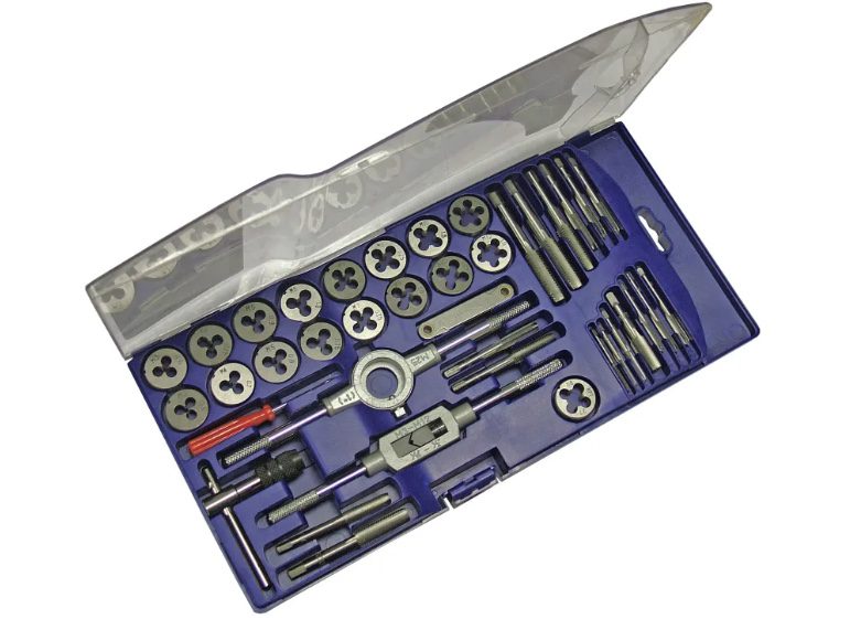 Metric Tap & Die Set of 39 Carbon Steel