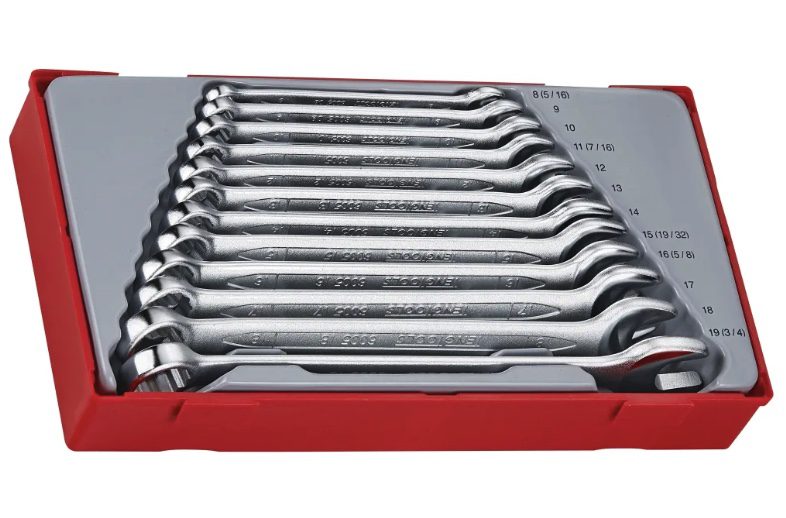 Teng Tools TT1236 Metric Combination Spanner Set, 12 Piece