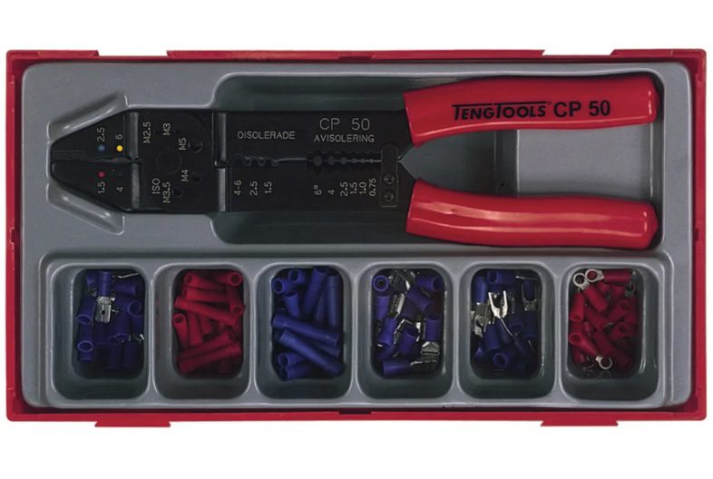Teng Tools TTCP121 Crimping Tool Set, 121 Piece