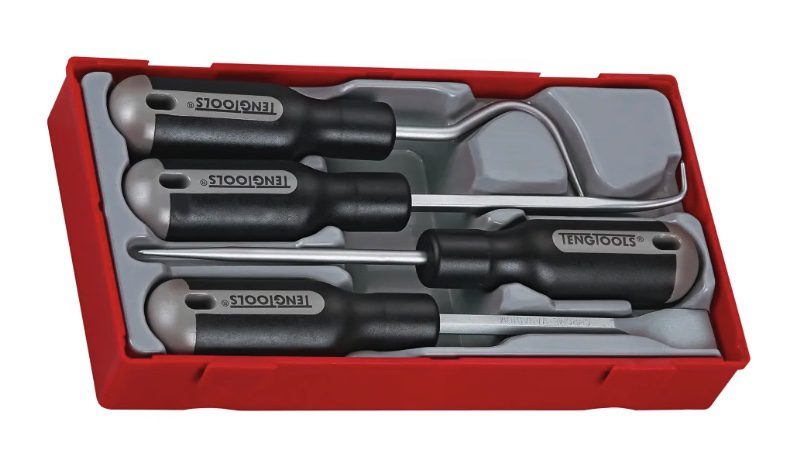 Teng Tools TTSR04 Scraper Set, 4 Piece