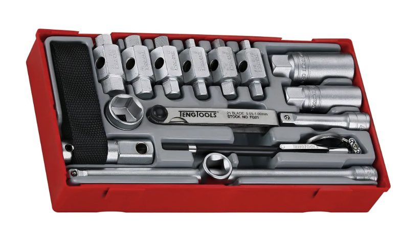 Teng Tools TTOS16 Oil Service Kit, 16 Piece