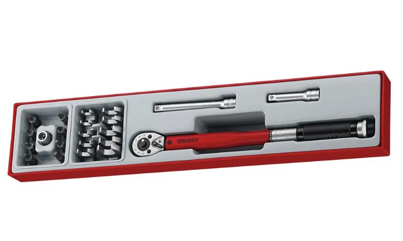 Teng Tools TTX3892 Torque Wrench Set, 22 Piece - 3/8in Drive