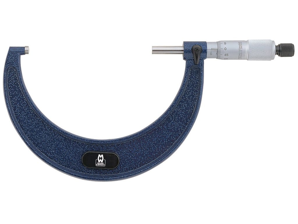 Moore and Wright 1966/2 Traditional External Micrometer 1-2in/0.001in