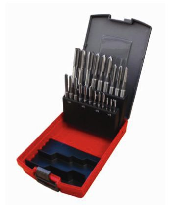 HSS Tap Set M3 - M12: ISO-529