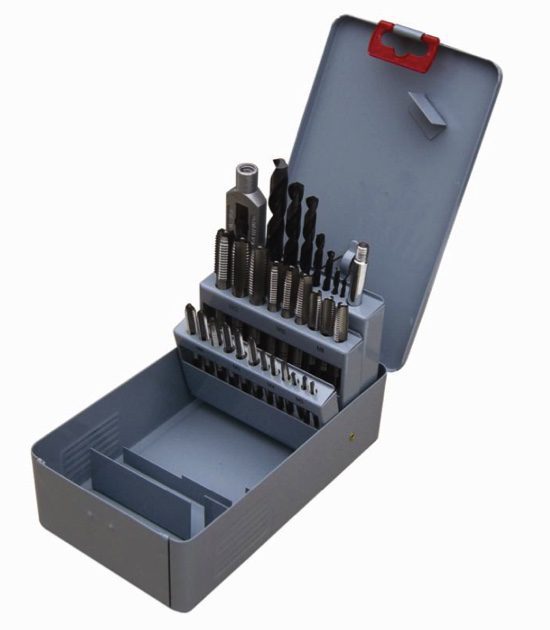 HSS Tap and Tapping Drill Set: ISO-529 / DIN-338