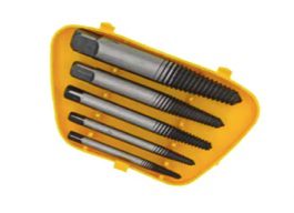 Screw Extractor Set 5 Piece M3 – M18: Carbon Steel