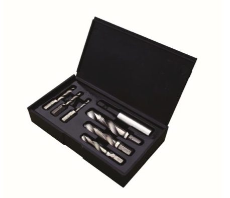 Drill-N-Tap Set with Hex Shank Ball Lock Adaptor: M3 – M10