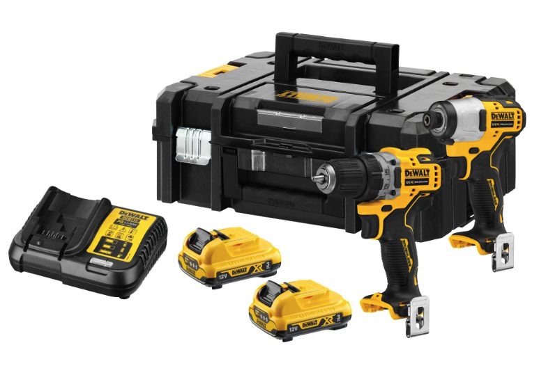 DCK2110L2 XR Brushless Sub-Compact Twin Pack 12V 2 x 3.0Ah