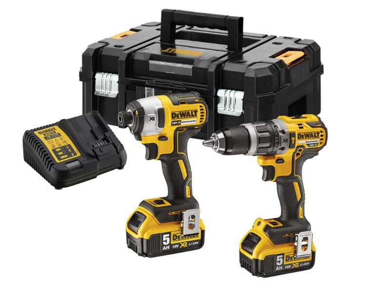 DCK266P2T XR Brushless Twin Pack 18V 2 x 5.0Ah Li-ion
