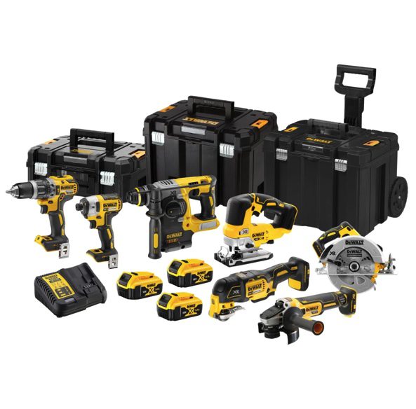 DCK755P3T XR Brushless 7 Piece Kit 18V 3 x 5.0Ah Li-ion