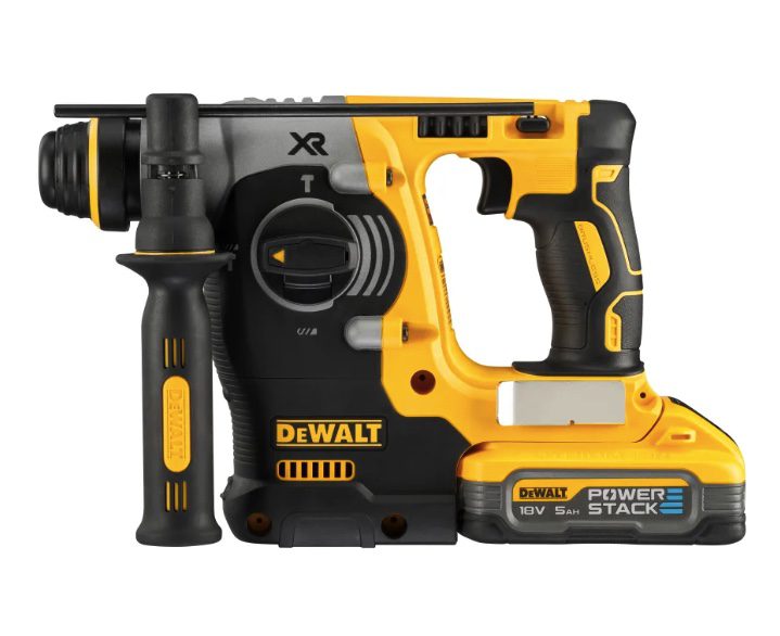 Brushless SDS Plus 3 Mode Hammer 18V 2 x POWERSTACK™ 5.0Ah Li-ion