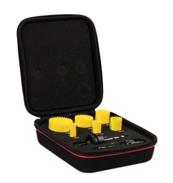 Electricians Fast Cut Bi-Metal Hole Saw Kit 1