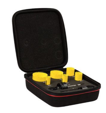 Electricians Fast Cut Bi-Metal Hole Saw Kit