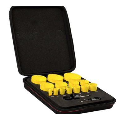 Universal Fast Cut Bi-Metal Hole Saw Kit
