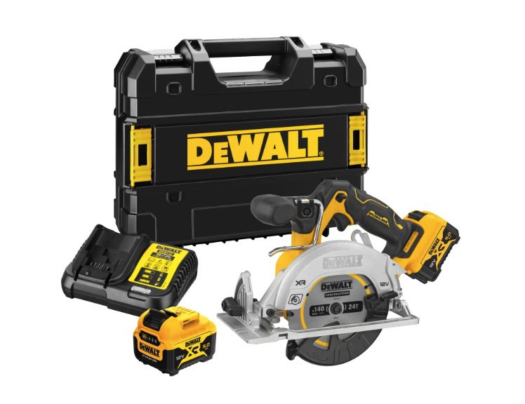Brushless XR Circular Saw 12V 2 x 5.0Ah Li-ion - Image 2