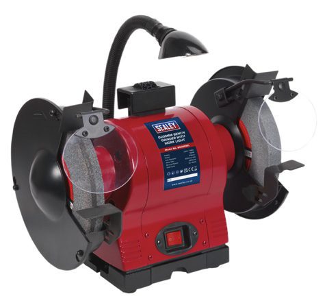 200mm Bench Grinder with Worklight 550W/230V