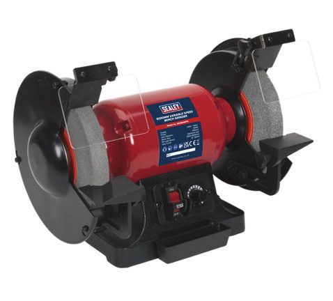 200mm Bench Grinder with Variable Speed 550W/230V