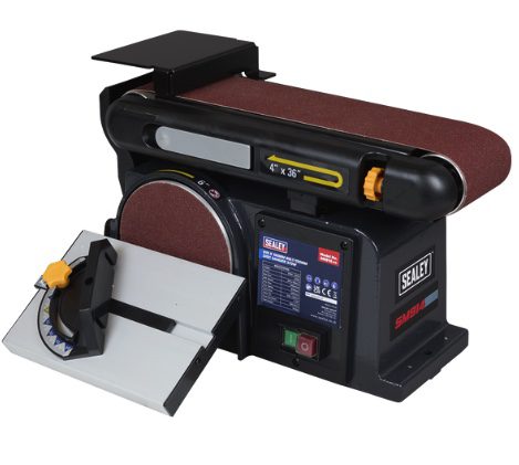 915 x 100mm Belt/150mm Disc Sander 370W/230V