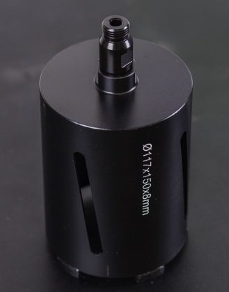 Diamond Core Drill Adaptor with Through Hole 1/2"BSP Male to 1/2"BSP Male - Image 2