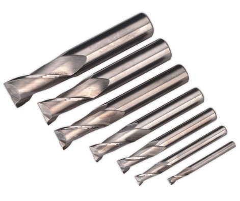 HSS End Mill Set 2 Flute 4-16mm