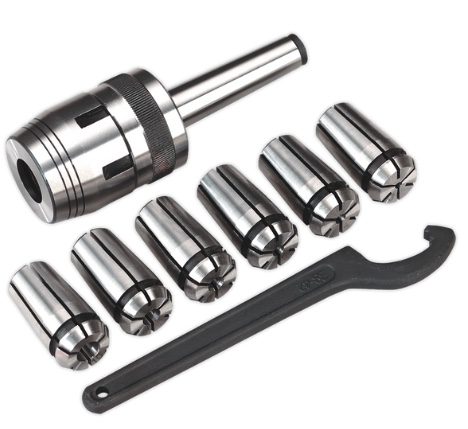 Mill Chuck Set MT2-M10 3-10mm