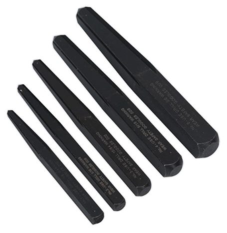 Square Type Screw Extractor Set 5pc