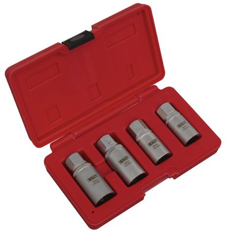 Metric Stud Extractor Set 1/2"Sq Drive 4pc