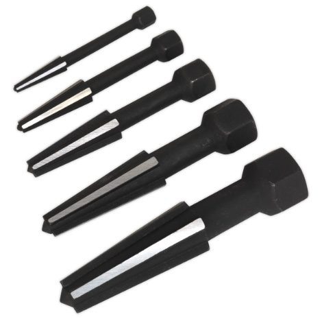 Double Edge Screw Extractor Set 5pc