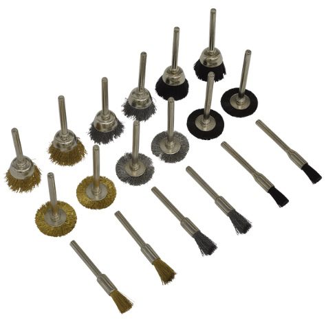 Rotary Tool Brush Set 18pc