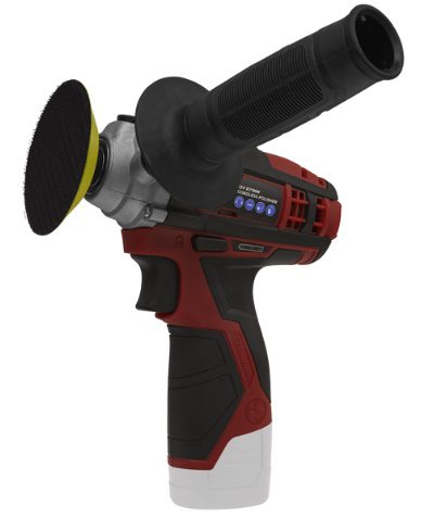SV12 Series 71mm Cordless Polisher Kit 12V 2Ah - 2 Batteries - Image 2