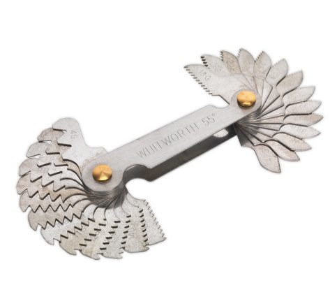 Screw Pitch Gauge Set UNC-UNF 30pc