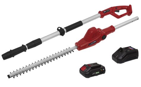 SV20 Series Cordless Telescopic Hedge Trimmer Kit 20V 2Ah