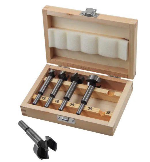 Forstner Bit Set, 5 Piece